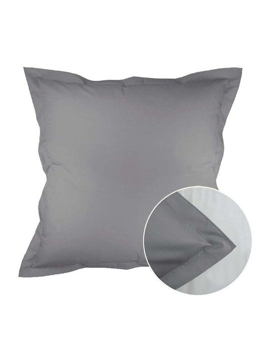 TAIE D'OREILLER OLANA ACIER