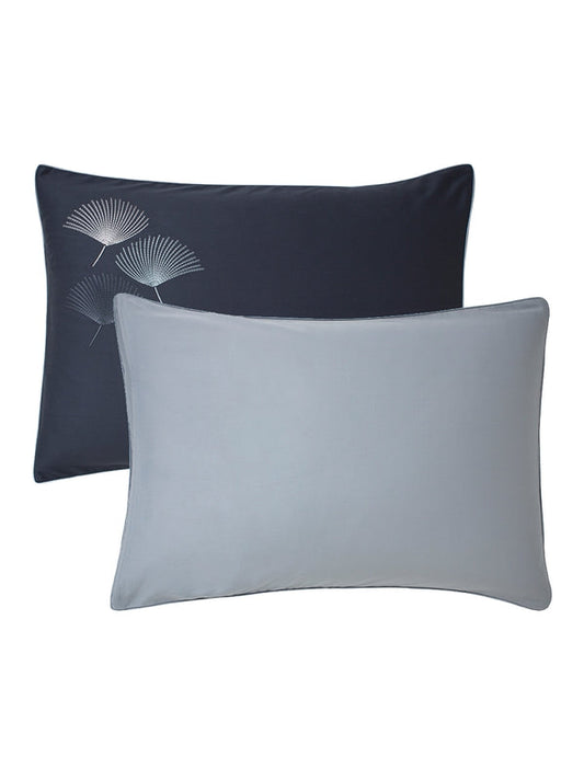 TAIE D'OREILLER PISTIL BLEU NUIT