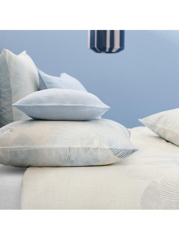 TAIE D'OREILLER VAGUES LDL INDIGO