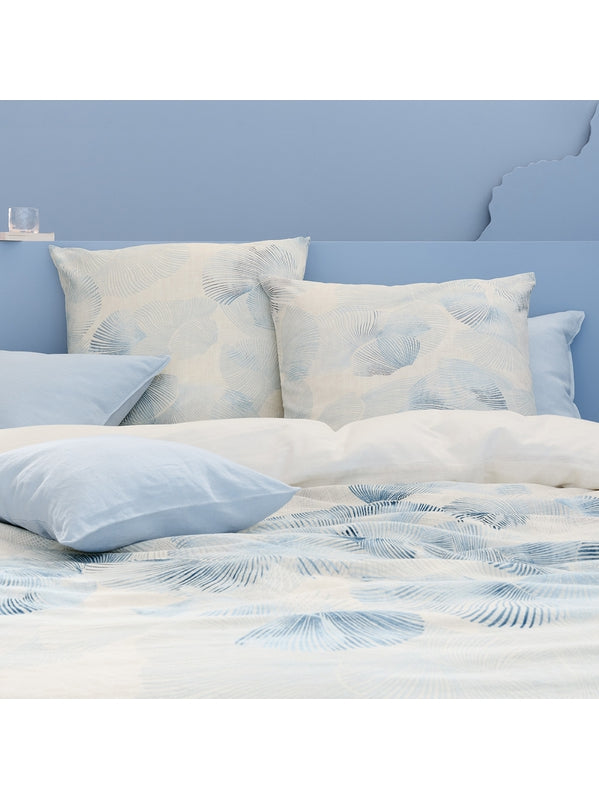 TAIE D'OREILLER VAGUES LDL INDIGO