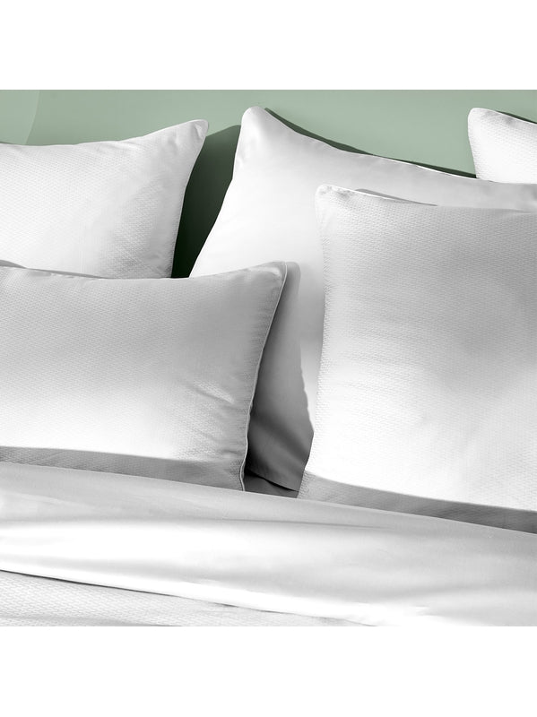 TAIE D'OREILLER VIBRATO BLANC