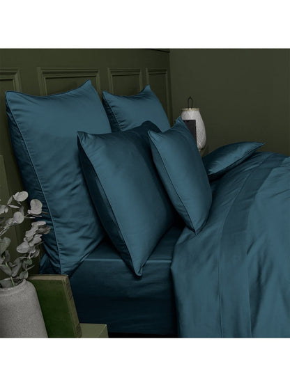 TAIE DE TRAVERSIN AVA BLEU ARDOISE