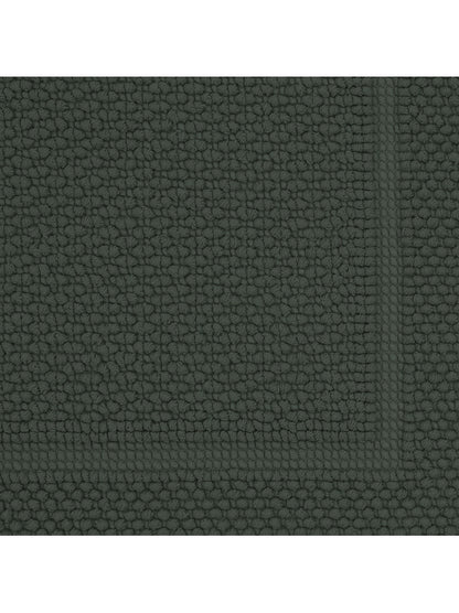 Tapis de bain Antica kaki 50x80 en coton absorbant, coloris vert