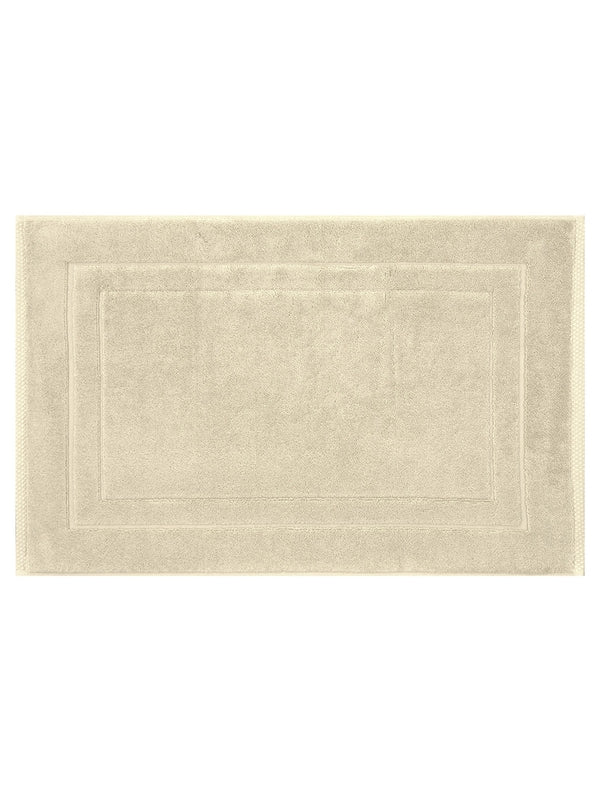 Tapis de bain Elea Angora beige 50x80 cm en coton