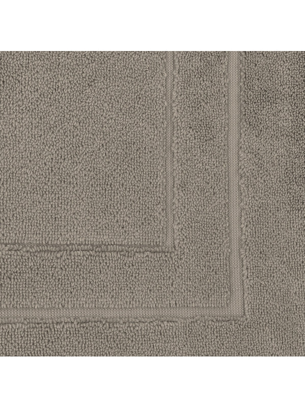 Tapis de bain Elea beige châtaignes en coton 100% 900 g/m², format 50x80 cm