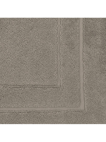 Tapis de bain Elea beige châtaignes en coton 100% 900 g/m², format 50x80 cm