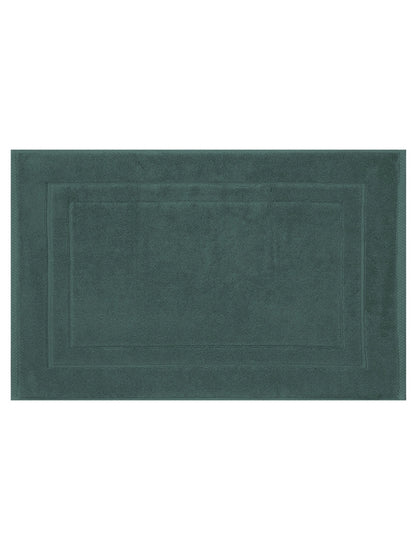 Tapis de bain Elea Crépuscule anthracite 50x80 cm en coton 900 g/m²