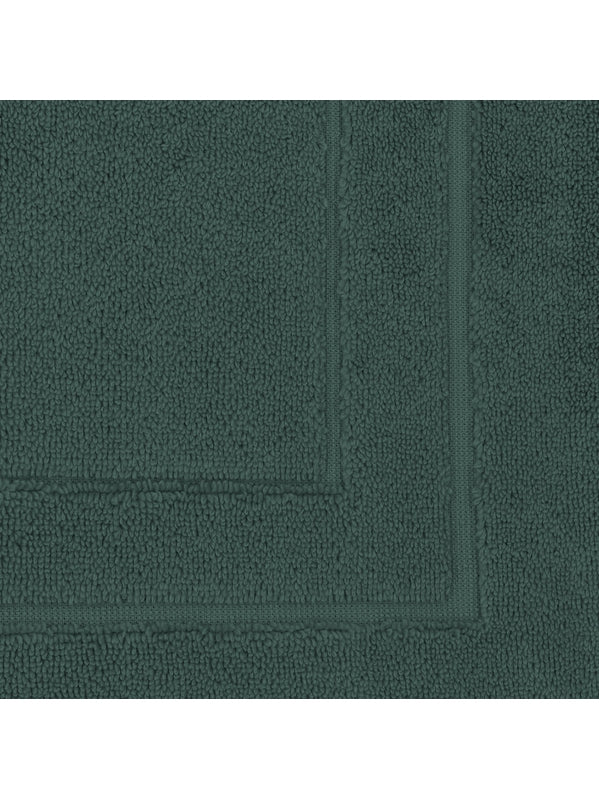 Tapis de bain Elea Crépuscule anthracite 50x80 cm en coton 900 g/m²