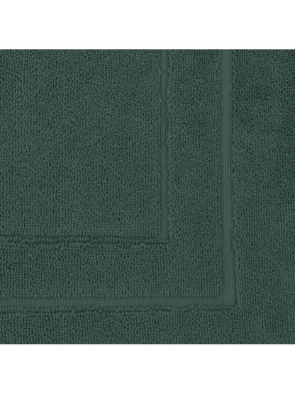 Tapis de bain Elea Crépuscule anthracite 50x80 cm en coton 900 g/m²
