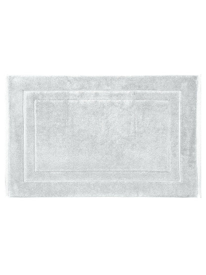 Tapis de bain Elea Nuage 50x80 cm gris en coton absorbant