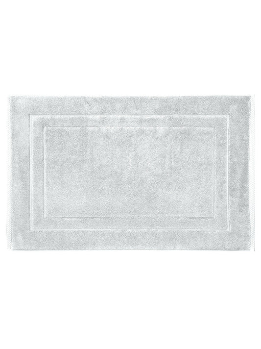 Tapis de bain Elea Nuage 50x80 cm gris en coton absorbant