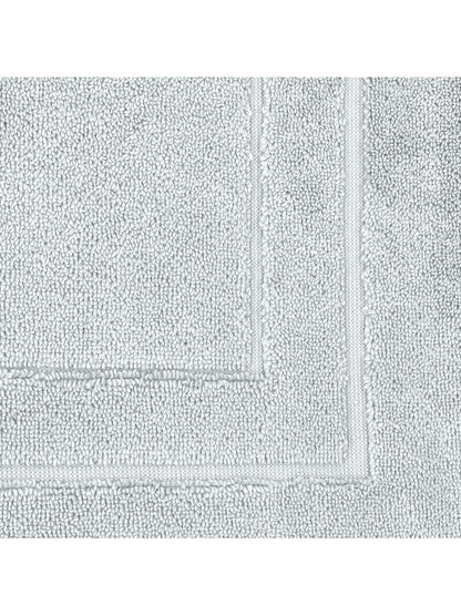 Tapis de bain Elea Nuage 50x80 cm gris en coton absorbant