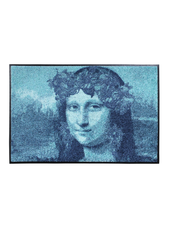TAPIS DECOR MONA LISA BLEU