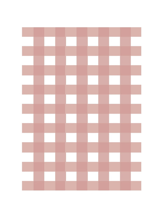 Torchon Vichy Rose