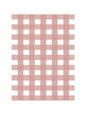 Torchon Vichy Rose