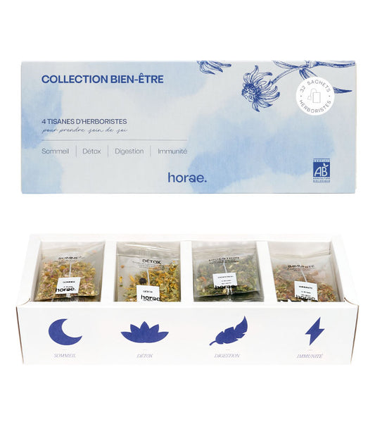 Coffret 32 sachets d'infusions Bio - Bien Être x6 Horae