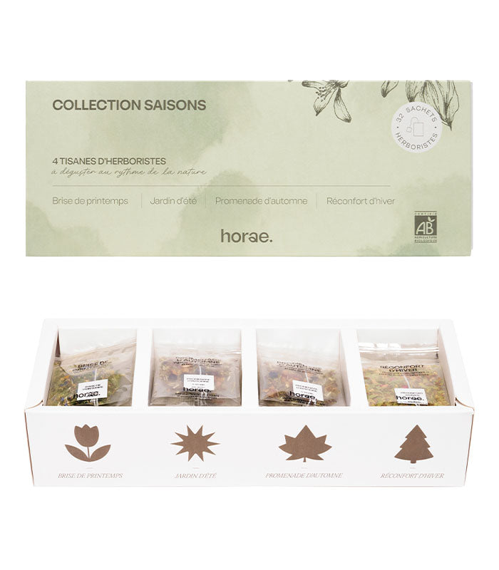 Coffret 32 sachets d'infusions Bio 4 Saisons - Horae