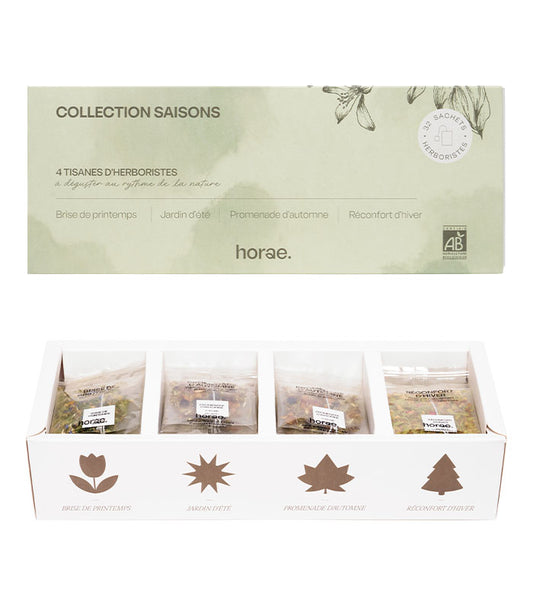 Coffret 32 sachets d'infusions Bio 4 Saisons - Horae