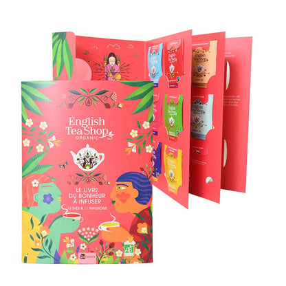 Le livre du bonheur à infuser 24 sachets bio - English Tea Shop