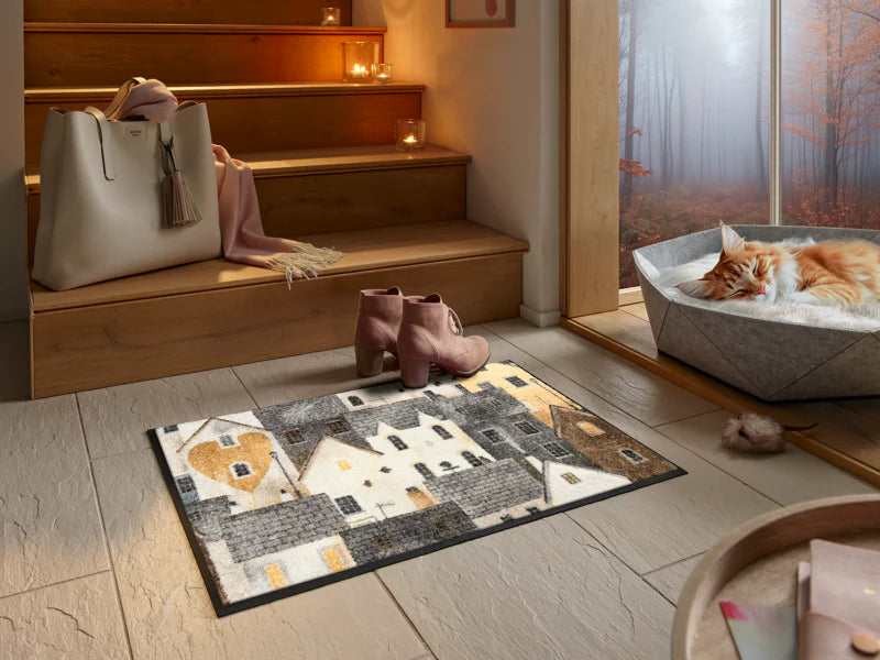 Tapis Urban Blocks 50 x 75 cm - Wash+Dry