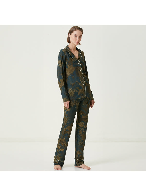 VESTE RAINFOREST BLEU DORE