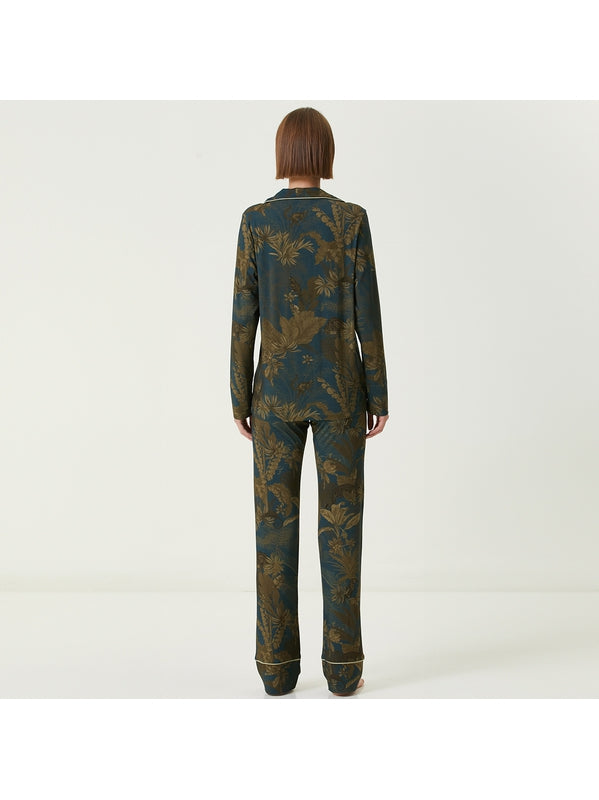 VESTE RAINFOREST BLEU DORE