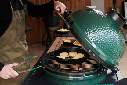 Lèche frite rond  en fonte 27 cm S / M - Big Green Egg