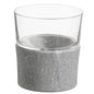 Verre à whisky avec base en pierre Hukka Design