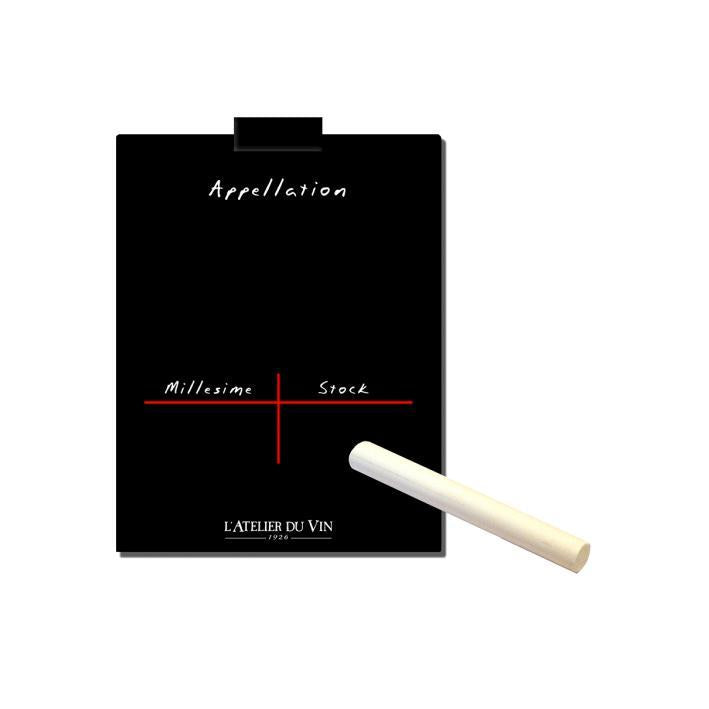 Lot de 10 ardoise de cave - L’atelier du vin