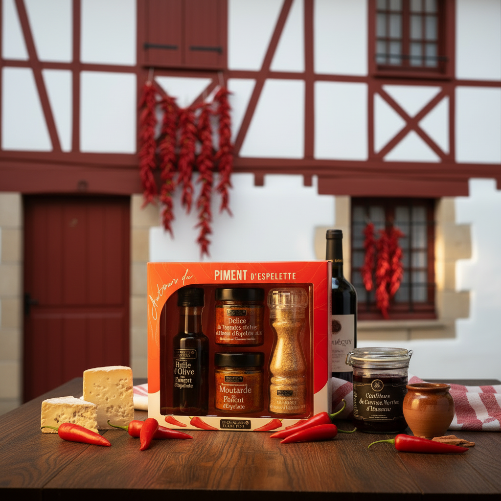 Coffret autour du piment d'Espelette - Savor & Sens
