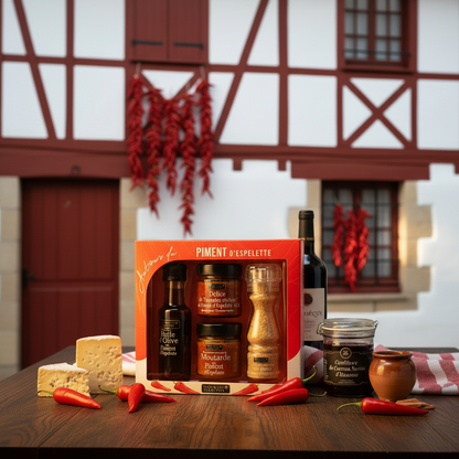 Coffret autour du piment d'Espelette - Savor & Sens