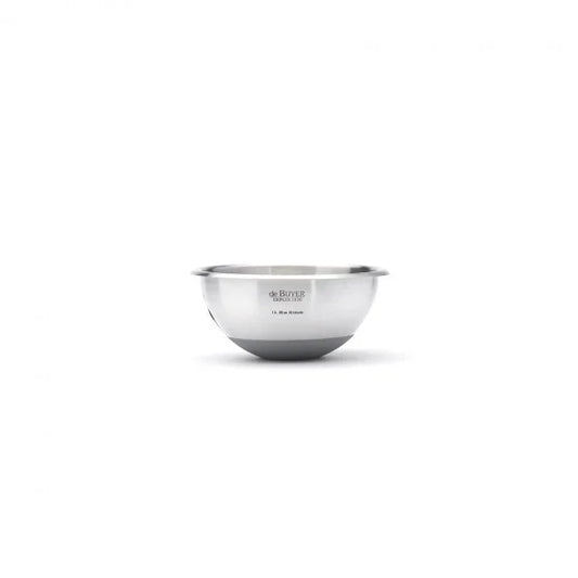Bassine demi-sphérique en inox fond silicone - De Buyer