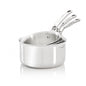 Série de casserole en inox Affinity De Buyer - Inox multicouche, 3 diamètres : 16, 18 et 20 cm