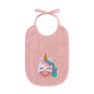 Bavoir Petite licorne rose - Garnier-Thiebaut