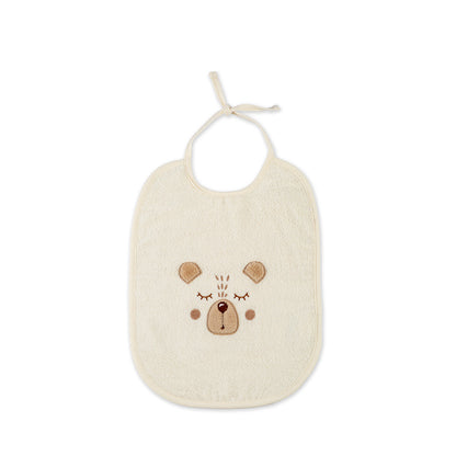 Bavoir Petit Ourson angora - Garnier-Thiebaut