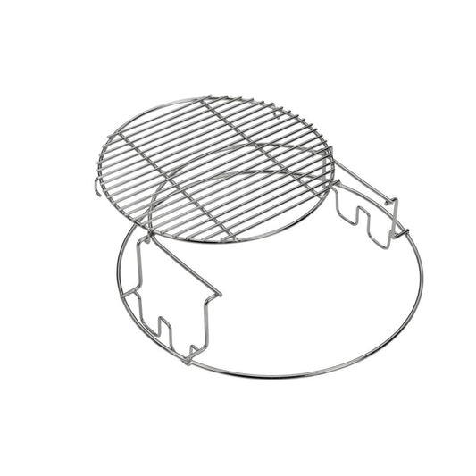 Grille multi niveaux 2 pièces L - Big Green Egg