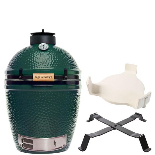 Pack egg m  + berceau de table + convector - Big Green Egg