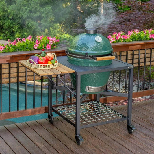 Rallonge en bois d'acacia pour table modulaire - Big Green Egg