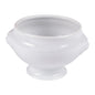Bol tête de lion Girard en porcelaine blanche