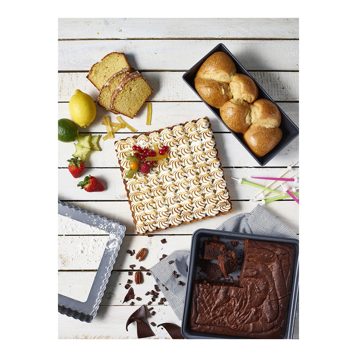Box HOMEBAKING Gâteau Cake Tarte 3 pièces - De Buyer