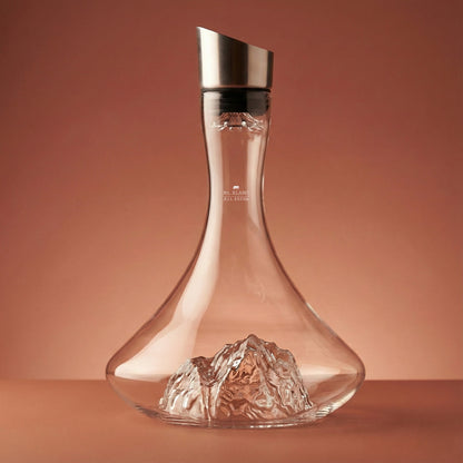 Carafe à décanter Mont Blanc TOPOGRAPHIC