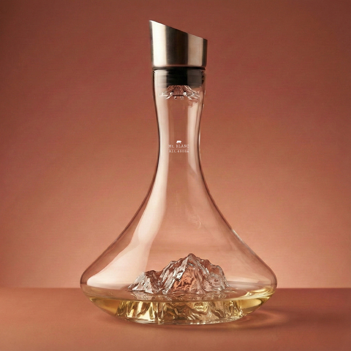 Carafe à décanter Mont Blanc TOPOGRAPHIC