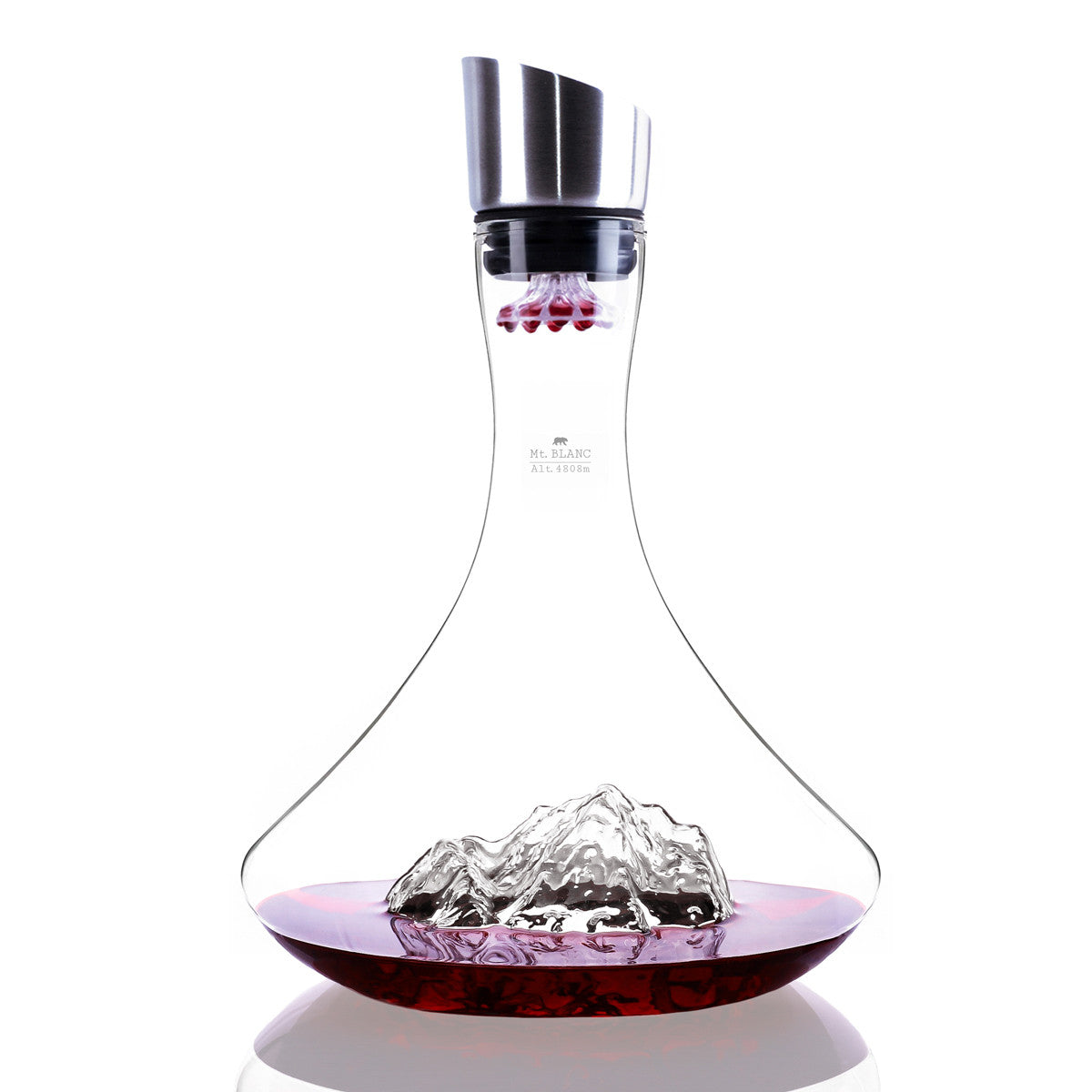 Carafe à décanter Mont Blanc TOPOGRAPHIC