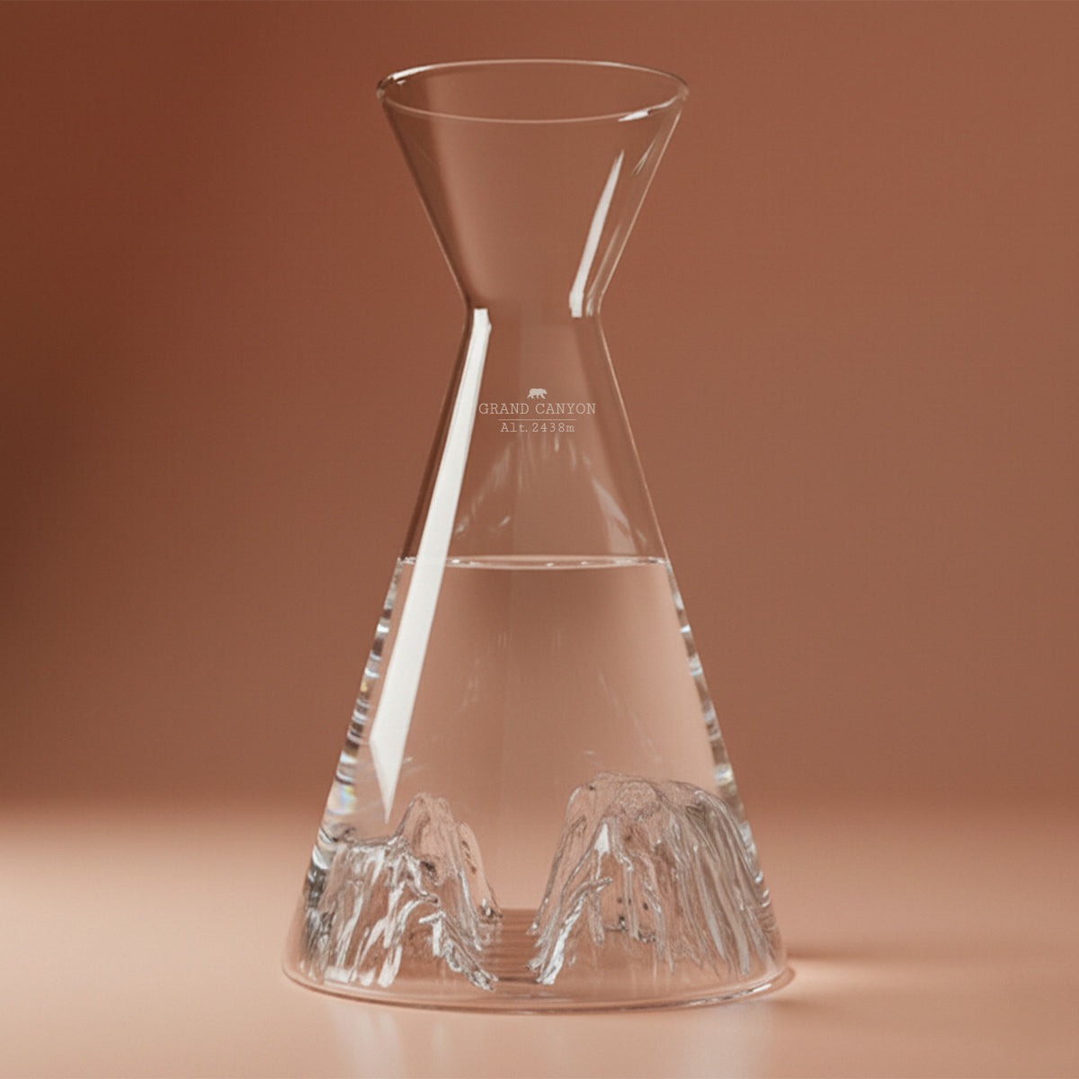 Carafe à eau Grand canyon TOPOGRAPHIC