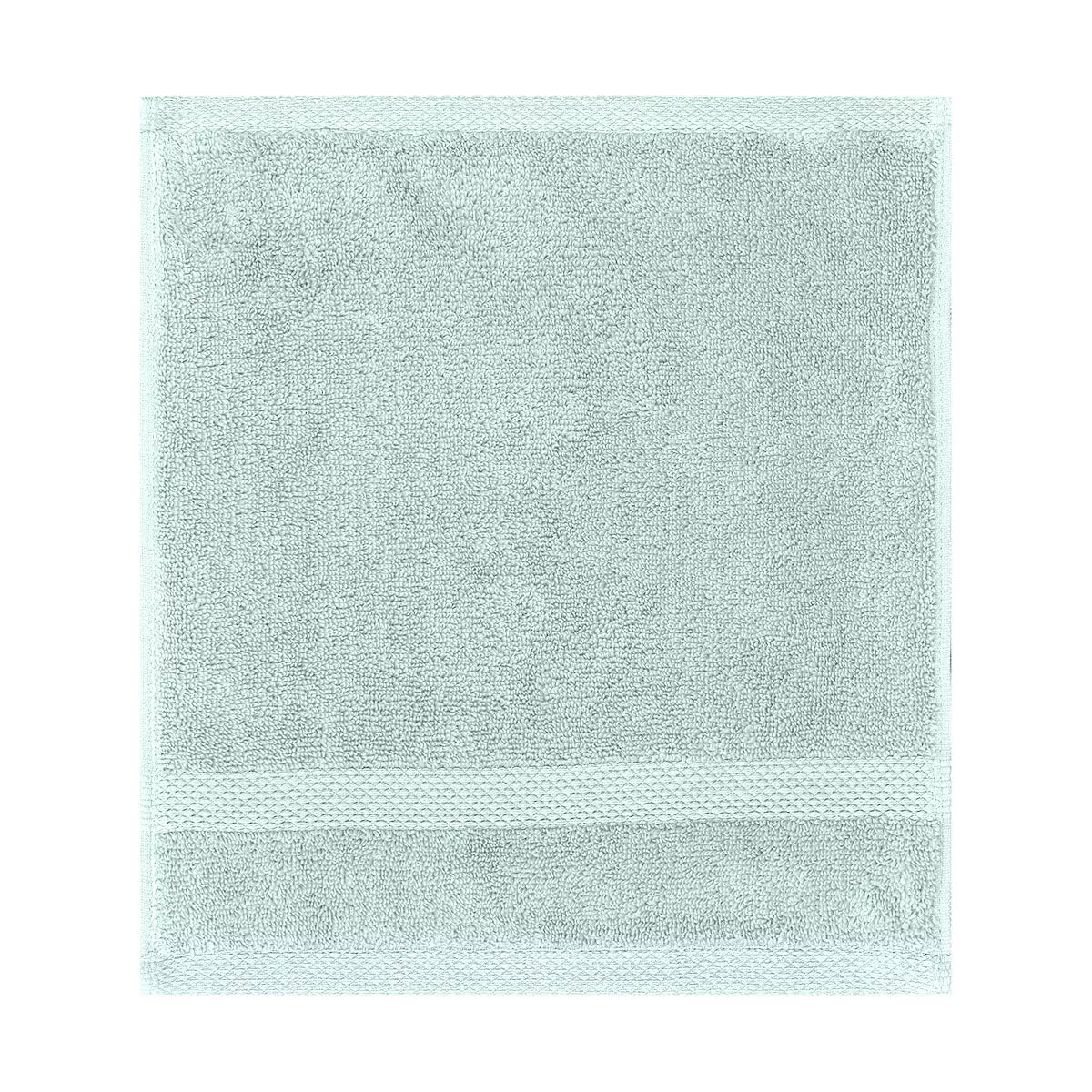 Linge de bain pur coton uni bleu Elea Glacier - Garnier-Thiebaut