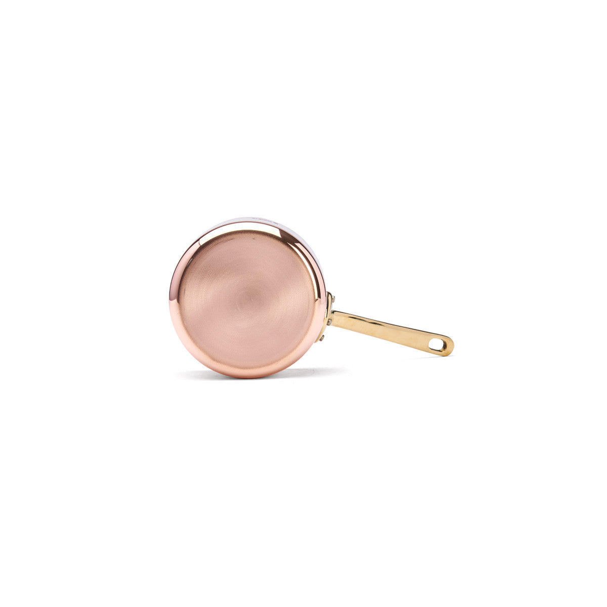 Casserole en cuivre INOCUIVRE Ø14cm monture laiton - De Buyer