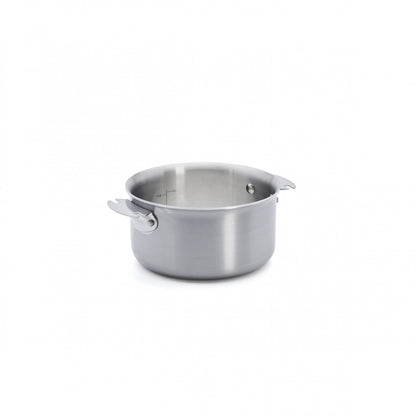 Casserole en inox amovible Alchimy Loqy De Buyer - Inox multicouche, poignée amovible