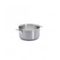 Casserole en inox amovible Alchimy Loqy De Buyer - Inox multicouche, poignée amovible