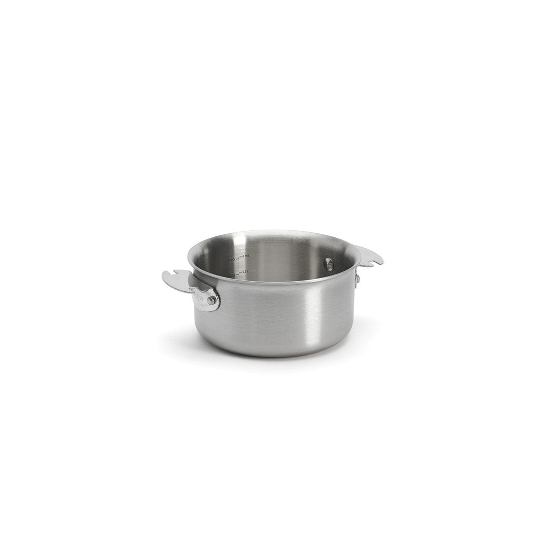 Casserole en inox amovible Alchimy Loqy De Buyer - Inox multicouche, poignée amovible