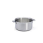 Casserole en inox amovible Alchimy Loqy De Buyer - Inox multicouche, poignée amovible